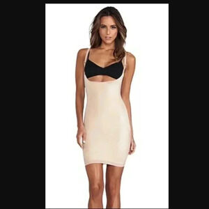 Spanx Open-Bust Full Slip in Nude size xs